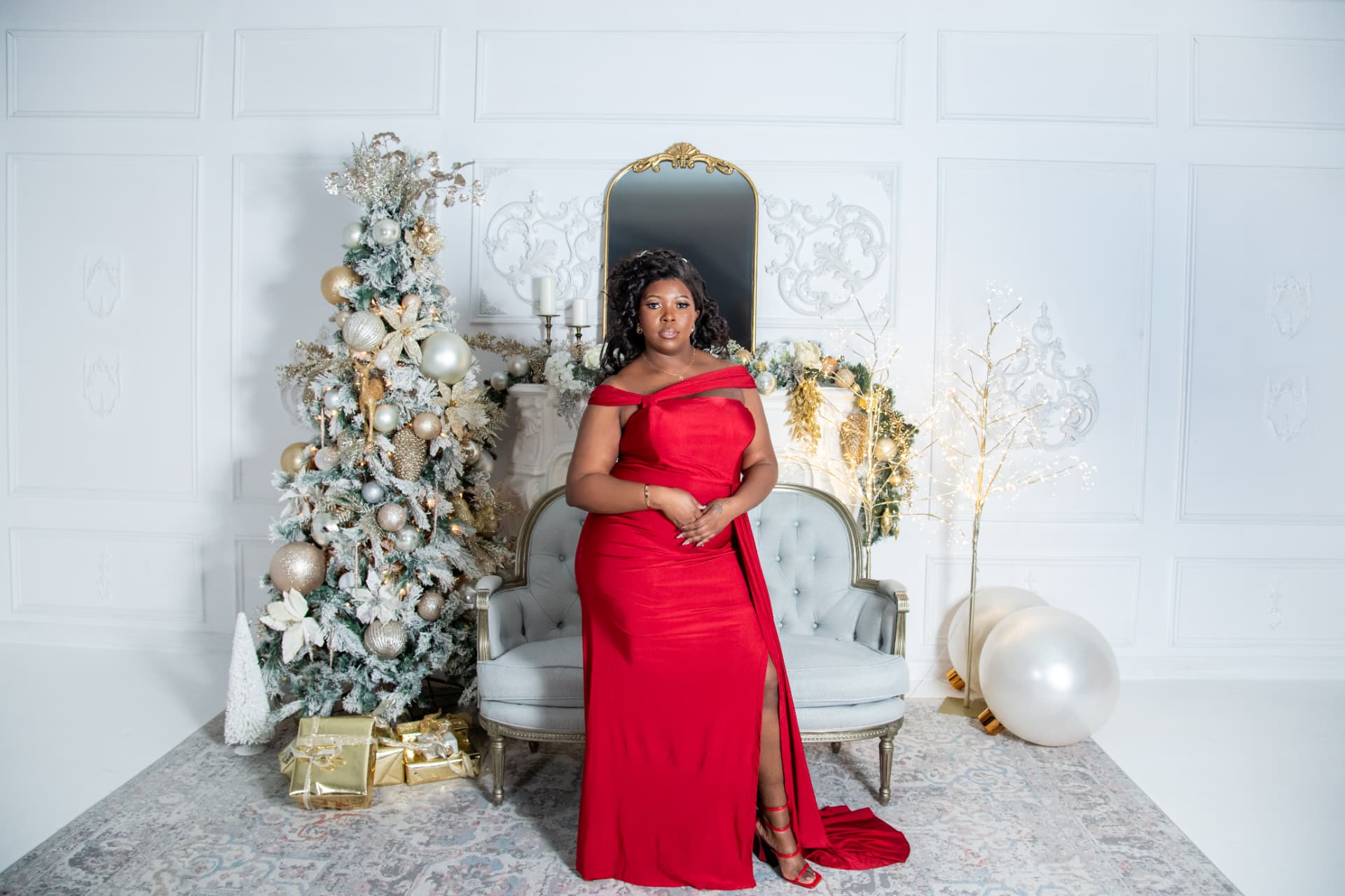Christmas mini session in Montreal photographed by Keyris Rodriguez