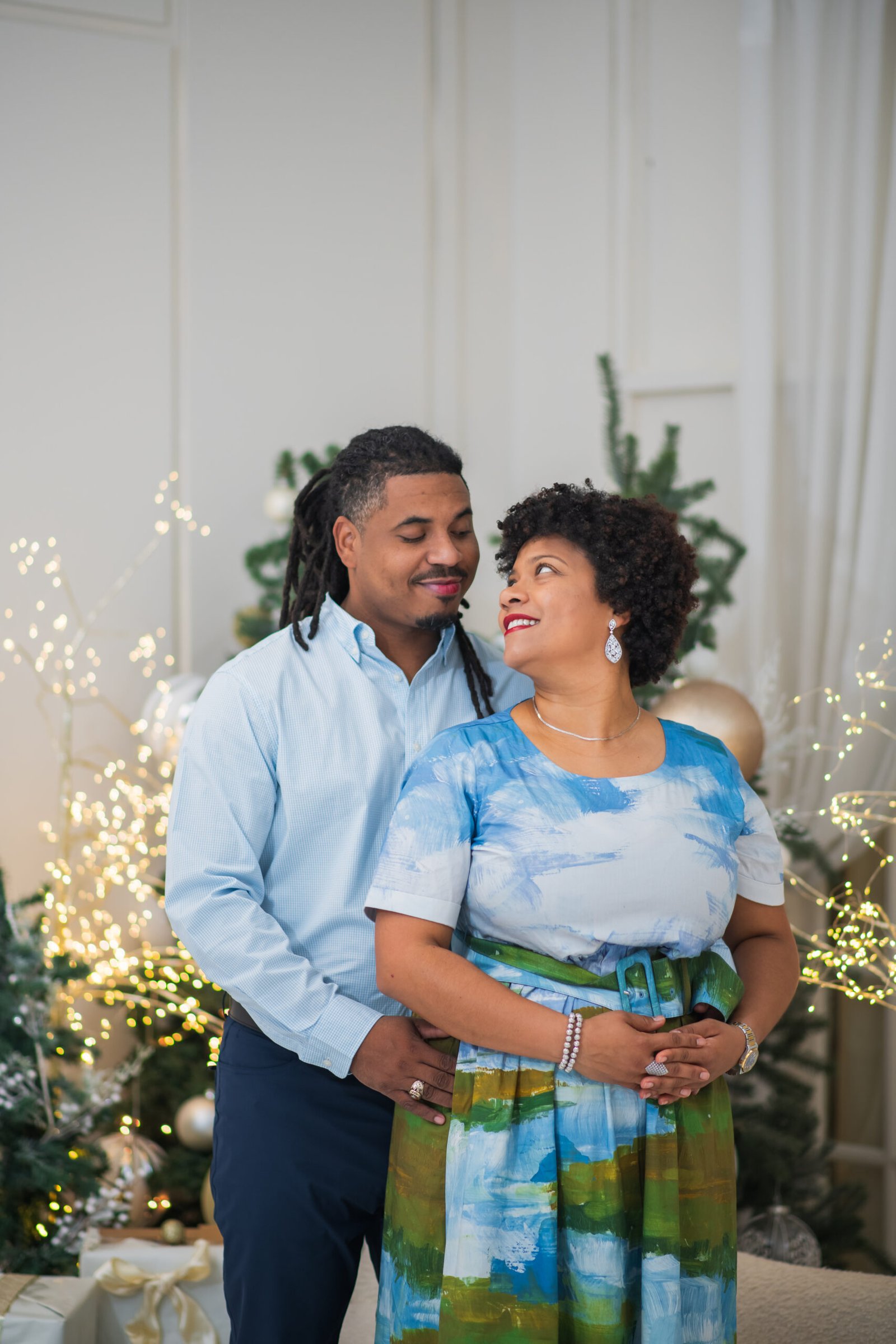 Christmas mini session in Montreal photographed by Keyris Rodriguez