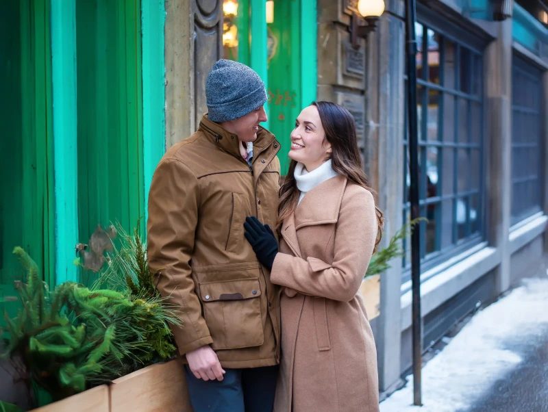Rachel & Evan engagement session in Montreal — photographed by Keyris Rodriguez
