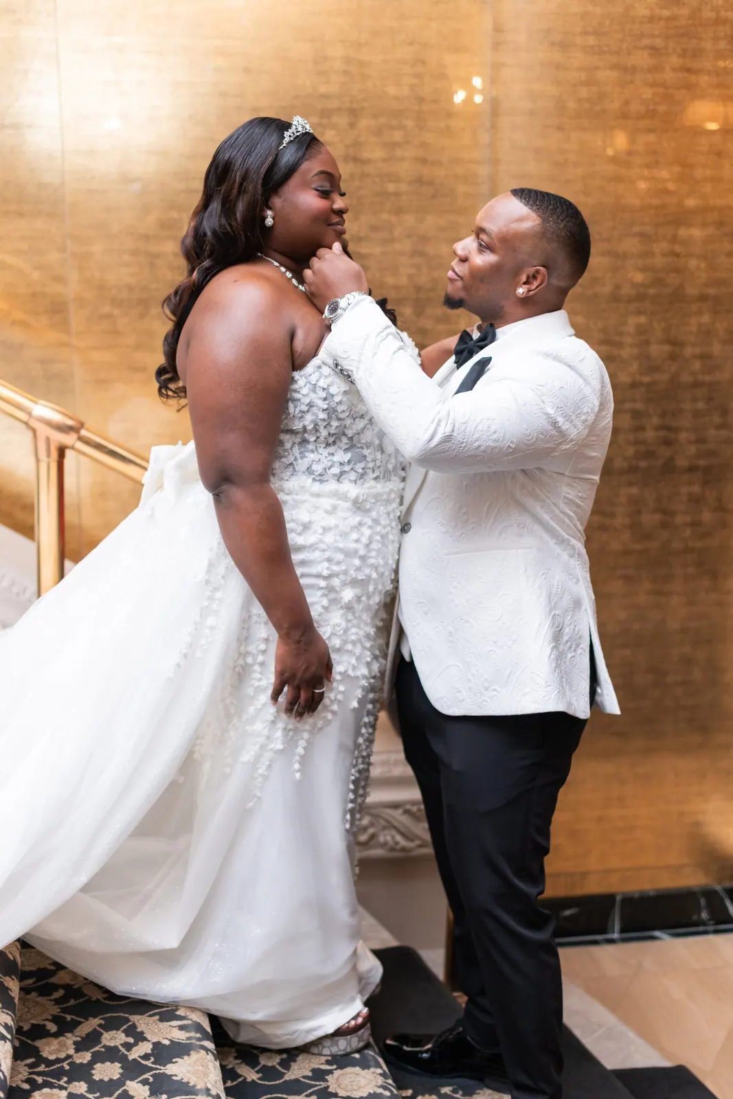 Nicephore & Casey wedding — photographed by Keyris Rodriguez